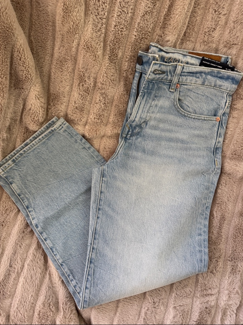 American Eagle Outfitters Light Blue Relaxed Men's Jeans